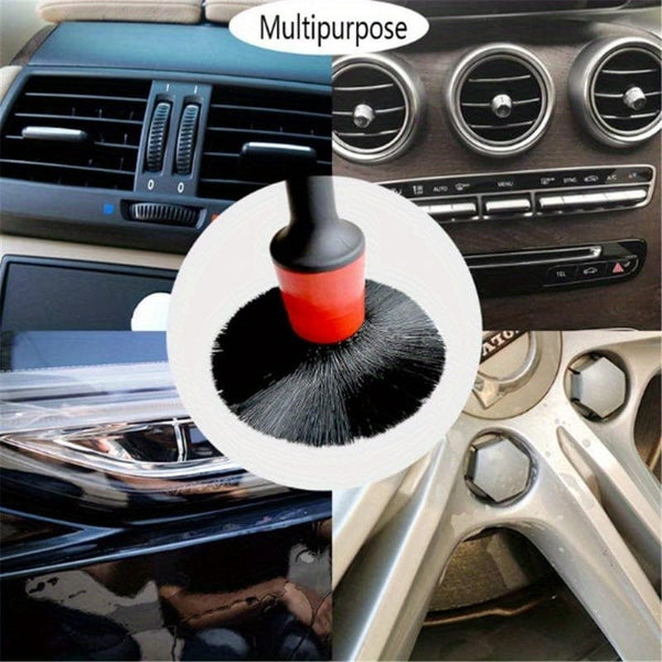 Planet Gates 5pcs 5pcs Car Detailing Brush Set Car Brushes Wash Tool Cleaning Car Wheel Brush Interior Dashboard Air Outlet Brush Car Clean Tools