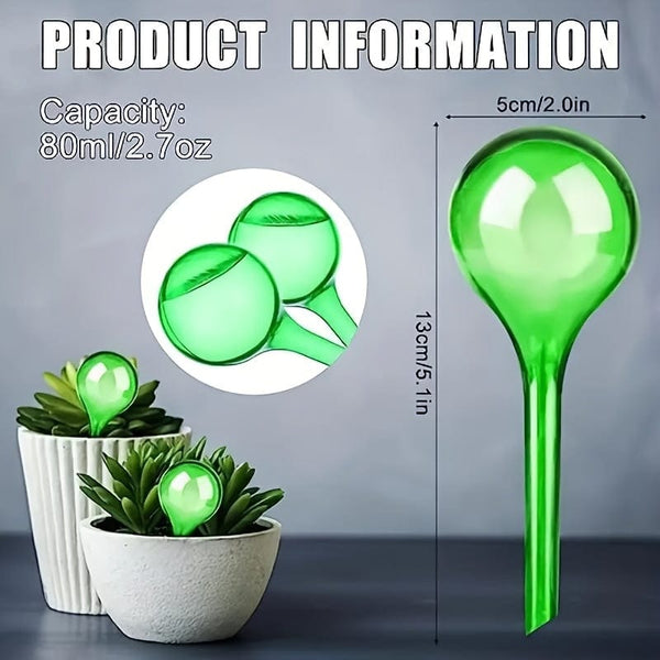 Planet Gates 5pcs 5pcs Globular Self Watering System Automatically Plants & Flowers Watering Tool Drip Irrigation Flower Self Watering Tool