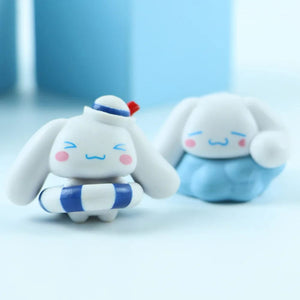 Planet Gates 5pcs 5pcs Sanrio Cinnamoroll Toys Action Anime Figures Cinnamoroll Set Cartoon Kawaii Tabletop Decoration Room Ornament Kids Gifts