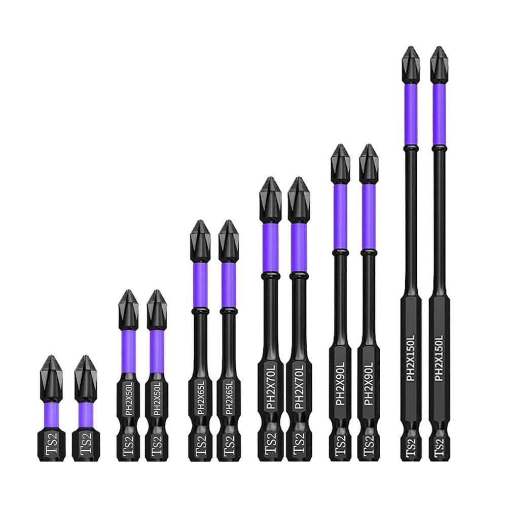 Planet Gates 5pcs 65mm / CHINA 5/3/2/1pcs PH2 Magnetic Scrwdriver Bits Non-slip Batch Head Cross Bit 25-150mm For Electric Impact Drill Driver Hand Drill Tools