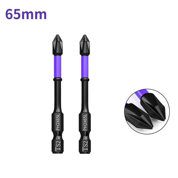 Planet Gates 5pcs 65mm / CHINA 5/3/2/1pcs PH2 Magnetic Scrwdriver Bits Non-slip Batch Head Cross Bit 25-150mm For Electric Impact Drill Driver Hand Drill Tools