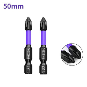 Planet Gates 5pcs 65mm / CHINA 5/3/2/1pcs PH2 Magnetic Scrwdriver Bits Non-slip Batch Head Cross Bit 25-150mm For Electric Impact Drill Driver Hand Drill Tools