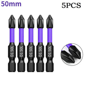 Planet Gates 5pcs 65mm / CHINA 5/3/2/1pcs PH2 Magnetic Scrwdriver Bits Non-slip Batch Head Cross Bit 25-150mm For Electric Impact Drill Driver Hand Drill Tools