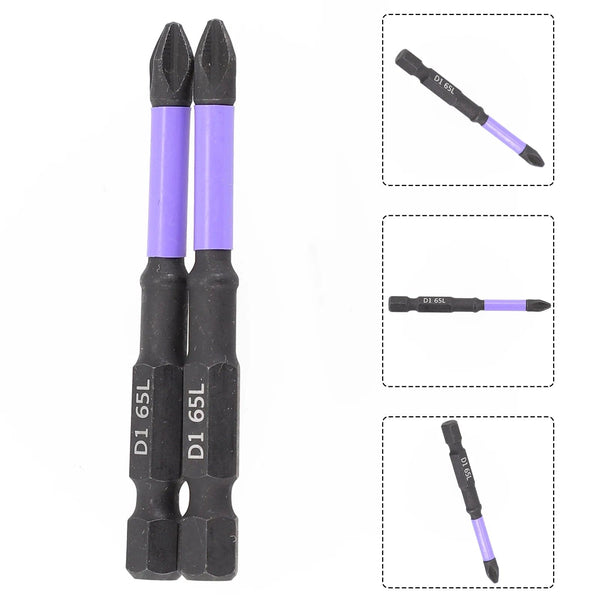 Planet Gates 5pcs 65mm / CHINA 5/3/2/1pcs PH2 Magnetic Scrwdriver Bits Non-slip Batch Head Cross Bit 25-150mm For Electric Impact Drill Driver Hand Drill Tools