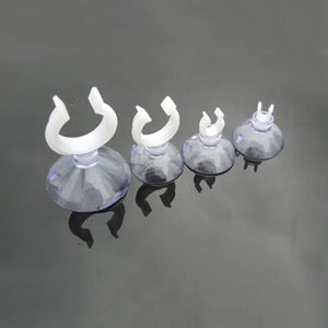 Planet Gates 5pcs Aquarium Suction Cup Air Tube Holder Sucker for Fish Tank Pump Oxygen Air Tube Fixing Clip 4/5mm Accessories