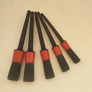 Planet Gates 5pcs Car Detailing Brush Set, Car Interior Cleaning Detailing Soft Brush Set, 5 Soft Detail Brushes For Automotive Air Conditioner Brush Dashboard