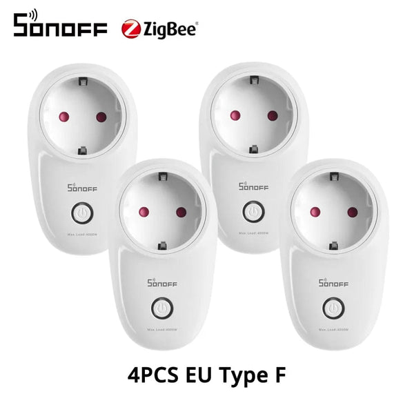 Planet Gates 5PCS / CHINA 1-5PCS SONOFF S26R2ZB Zigbee Plug 16A EU Outlet Timer Switch Remote Control Socket Work with ZigBee 3.0 Hub Zigbee2mqtt