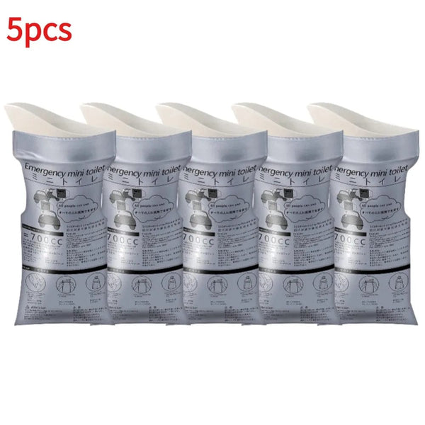 Planet Gates 5pcs / CHINA 5-40PCS Outdoor Emergency Urine Bags 700ml Easy Take Mini Travel Mobile Toilet Portable Urinal Bag Baby Men Women Vomiting Bags