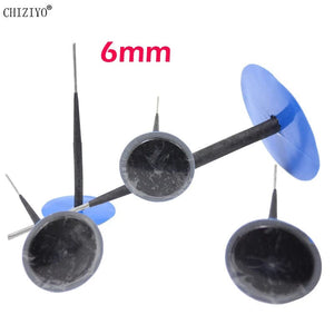 Planet Gates 5pcs/lot 4mm Mushroom Nail Film Car Tyre Cold Patch Film Rubber Stitching Machine Tire Wheel Repair Kit Integral Plug