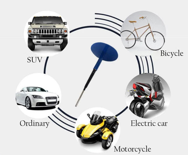 Planet Gates 5pcs/lot 4mm Mushroom Nail Film Car Tyre Cold Patch Film Rubber Stitching Machine Tire Wheel Repair Kit Integral Plug