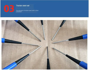 Planet Gates 5pcs/lot 4mm Mushroom Nail Film Car Tyre Cold Patch Film Rubber Stitching Machine Tire Wheel Repair Kit Integral Plug