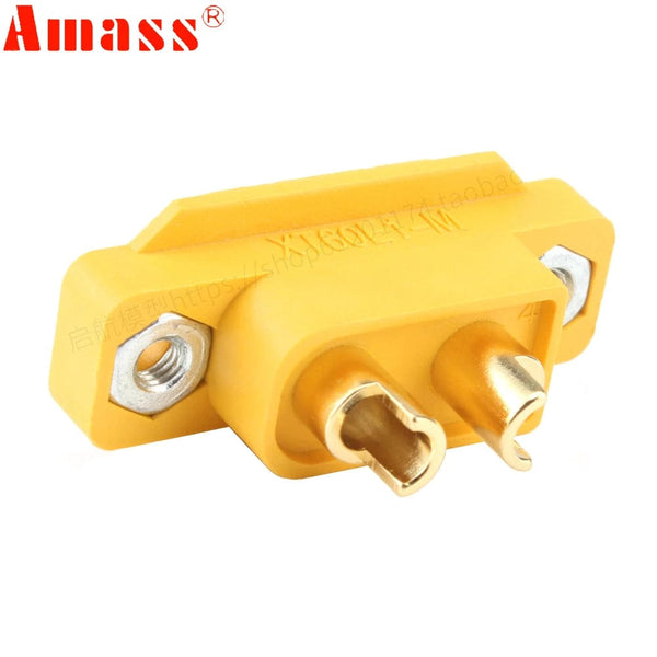 Planet Gates 5pcs/lot AMASS XT60E-M XT60 Male Plug Connector For Racing Models/Multicopter Fixed Board/ DIY Spare Part Car Drone Toys