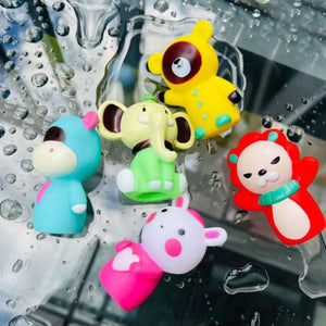 Planet Gates 5PCS Mini Animal Hand Puppet Puppy Doll Finger Puppet Toy Set Montessori Sensory Toys Preschool Parent-Child Storytelling Toys