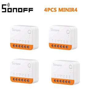 Planet Gates 5PCS MINIR4 / CHINA 1/3/5PCS SONOFF R4 / R3 / R2 MINI Wifi Switch Mini Extreme Smart Home Module Voice Remote Control Alexa Google Home Alice