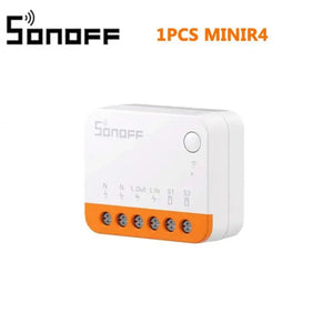Planet Gates 5PCS MINIR4 / CHINA 1/3/5PCS SONOFF R4 / R3 / R2 MINI Wifi Switch Mini Extreme Smart Home Module Voice Remote Control Alexa Google Home Alice