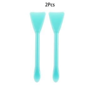 Planet Gates 5Pcs Multifunction Stirring Brush Soft Silicone Brush Powder Spoon Epoxy Resin Tools for DIY Resin Mold Easy To Clean Glue