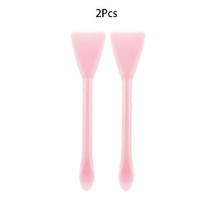 Planet Gates 5Pcs Multifunction Stirring Brush Soft Silicone Brush Powder Spoon Epoxy Resin Tools for DIY Resin Mold Easy To Clean Glue