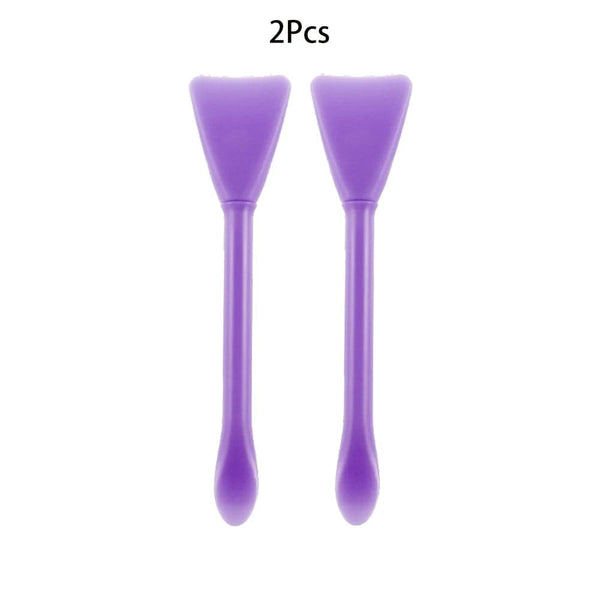 Planet Gates 5Pcs Multifunction Stirring Brush Soft Silicone Brush Powder Spoon Epoxy Resin Tools for DIY Resin Mold Easy To Clean Glue