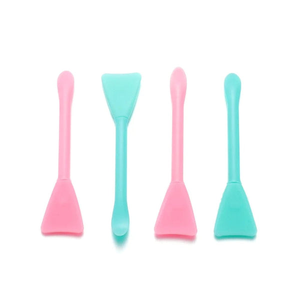 Planet Gates 5Pcs Multifunction Stirring Brush Soft Silicone Brush Powder Spoon Epoxy Resin Tools for DIY Resin Mold Easy To Clean Glue