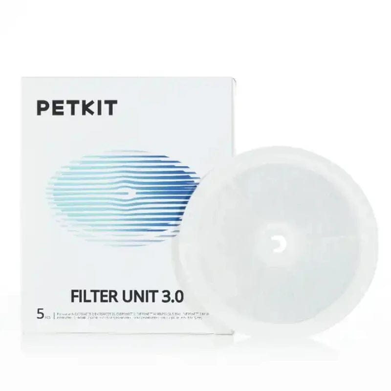 Planet Gates 5pcs PETKIT Pet Automatic Feeder Filter Cat Water Fountain 5PCS Filter 3.0 Cat Health Water Fountain Replacement Filters Pet Supplies