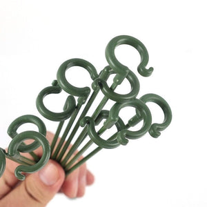 Planet Gates 5pcs, Potted Plant Support Rack/ Flower Vegetable Vine Climbing Bracket/ Balcony Creative Decorative Rack, Plant Fixed Rod Fixed Gardening Flower Plant Branch Dry Fixed Material Fiberglass Rod Rod Bonsai Support Rod Flower