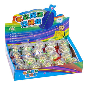 Planet Gates 5pcs random color 3/5Pcs Magic Twist Bubble Wand Rainbow Led Glowing Bubble Stick Colorful Bubble Wand Kids Luminous Toys Wedding Party Gifts