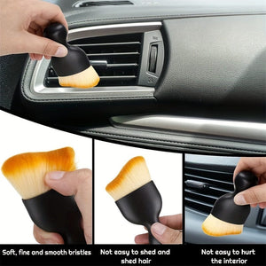 Planet Gates 5Pcs/Set 5pcs Car Detailing Brush Set, Car Interior Detailing Brushes Auto Ultra-Soft Detail Cleaning Brush Dust Removal Brushes Tool For Interior