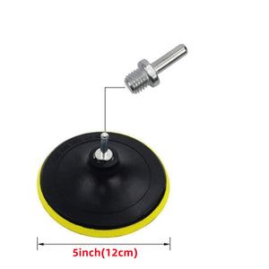 Planet Gates 5pcs/Set 5pcs/set 12.7 Cm Car Polishing Waxing Buffing Wheel Pad Car Polisher Kit For Auto M10 Drill Connector Car Paint Care Car-styling