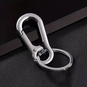 Planet Gates 5pcs/set 5pcs/set Creative Metal Keychain Simple Alloy Spring Key Chain Ring DIY Design For Car Motorcycle Home Key Holder Decorations Silver