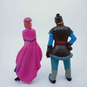 Planet Gates 5pcs/Set Frozen Princess Snow Queen Anna Elsa Kristoff Sven Olaf PVC Model Action Figure Dolls Toys for kids Xmas Gift