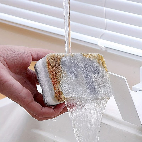 Planet Gates 5pcs, Sponge, Double-sided Dishwashing Sponge, Kitchen Brush Pot, Washing Artifact, Household Scouring Cloth Rag, Multi-purposem Cleaning Magic Wipe