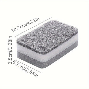 Planet Gates 5pcs, Sponge, Double-sided Dishwashing Sponge, Kitchen Brush Pot, Washing Artifact, Household Scouring Cloth Rag, Multi-purposem Cleaning Magic Wipe