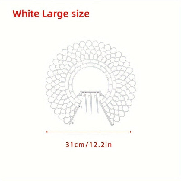 Planet Gates 5pcs / White Large Size 31 Cm In Diameter 5/10pcs, Strawberry Bracket Planting Rack Strawberry Holder Potted Strawberry Bracket Anti-corrosion Fruit Support Rack