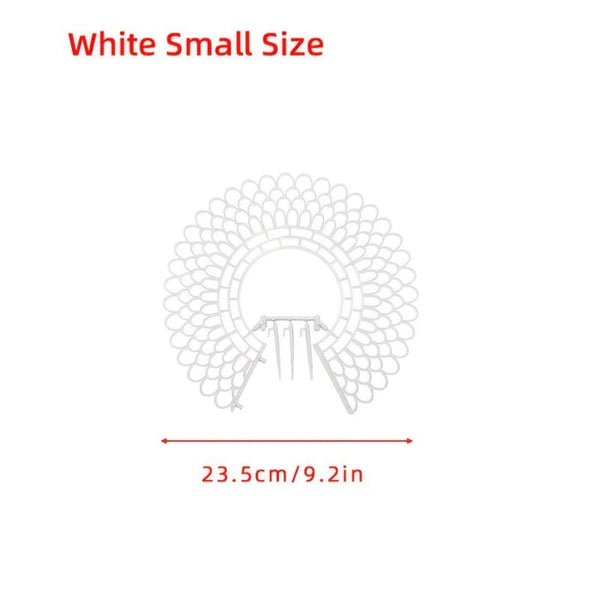 Planet Gates 5pcs / White Trumpet Diameter 23.5 Cm 5/10pcs, Strawberry Bracket Planting Rack Strawberry Holder Potted Strawberry Bracket Anti-corrosion Fruit Support Rack