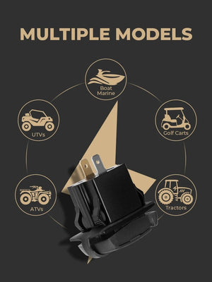 Planet Gates 5V 4.2A / CHINA 5V 4.2A LED Car Charger Dual USB Switch For Can-AM Maverick X3 Compatible with Polaris RZR 1000 800 900 Ranger for Boat UTV ATV