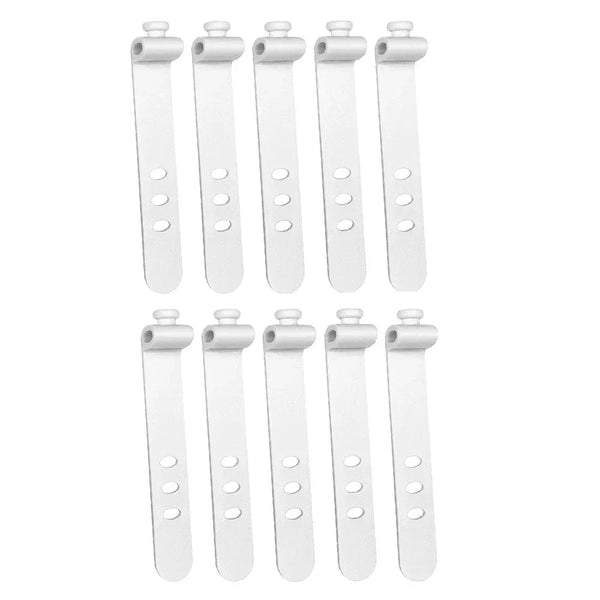 Planet Gates 5X pink Phone Cable Organizer Earphone Clip Charger Cord Management 3 Hole Line Storge Holder Clips Data Line Bobbin Winder Straps