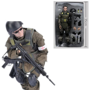 Planet Gates 6 1/6 Special Forces Soldiers BJD Military Army Man Action Toy Figure Set