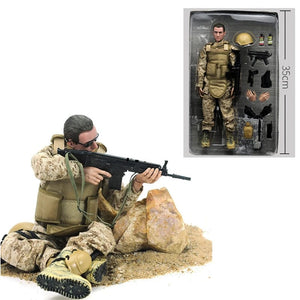 Planet Gates 6 1/6 Special Forces Soldiers BJD Military Army Man Action Toy Figure Set