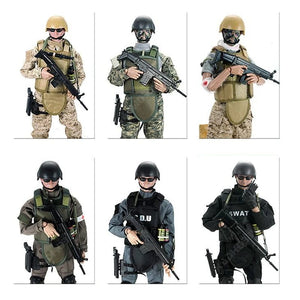Planet Gates 6 1/6 Special Forces Soldiers BJD Military Army Man Action Toy Figure Set