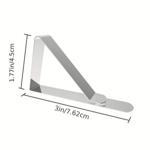 Planet Gates 6/12/18/24/30pcs Tablecloth Clips, Heavy Duty Picnic Table Clips, Stainless Steel Table Cloth Cover Clamps, Table Cloth Holders Ideal For Restaurant Picnics Marquees Weddings Graduation Party