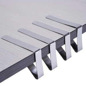 Planet Gates 6/12/18/24/30pcs Tablecloth Clips, Heavy Duty Picnic Table Clips, Stainless Steel Table Cloth Cover Clamps, Table Cloth Holders Ideal For Restaurant Picnics Marquees Weddings Graduation Party