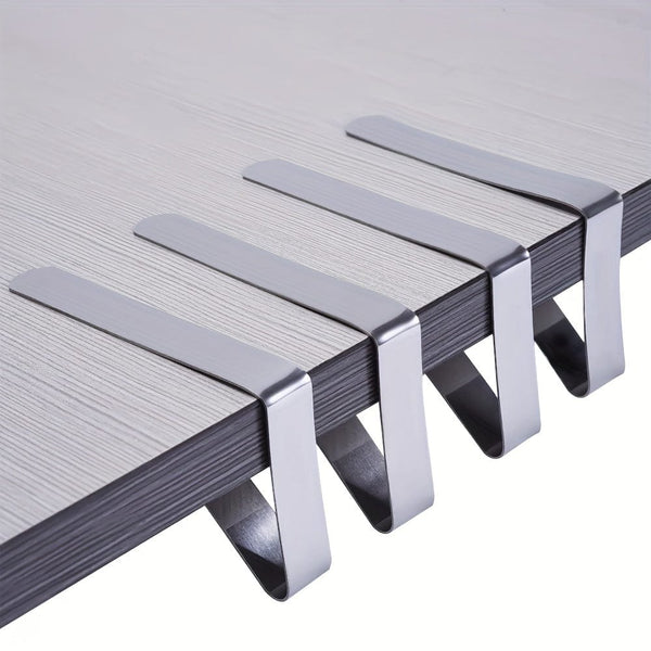 Planet Gates 6/12/18/24/30pcs Tablecloth Clips, Heavy Duty Picnic Table Clips, Stainless Steel Table Cloth Cover Clamps, Table Cloth Holders Ideal For Restaurant Picnics Marquees Weddings Graduation Party