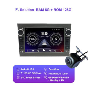 Planet Gates 6 128G Camera 8"Android 10.0 Car Radio GPS Navigation autoradio multimedia player for opel astra h g zafira b vectra c d  head unit stereo