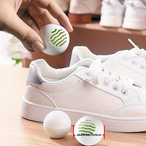 Planet Gates 6/12pcs Shoe Deodorant Balls, Long-lasting Aromatic Freshener Deodorant Solid Air Cleaning Balls, Deodorant Aromatherapy Bags, Home Decor, Room Decor, Aromatherapy Gift