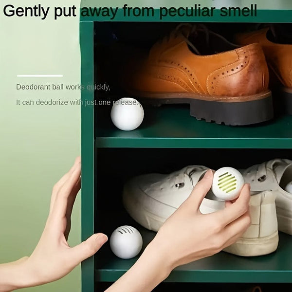Planet Gates 6/12pcs Shoe Deodorant Balls, Long-lasting Aromatic Freshener Deodorant Solid Air Cleaning Balls, Deodorant Aromatherapy Bags, Home Decor, Room Decor, Aromatherapy Gift