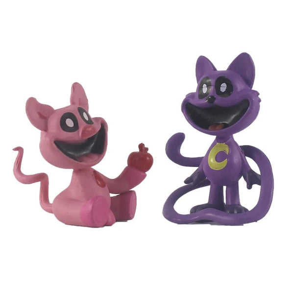 Planet Gates 6-15cm Smiling Critters Figure Smiling Critters Cat Nap Dog Day Catnap Dogday Figures Set Toy Model Toys Children Birthday Gifts