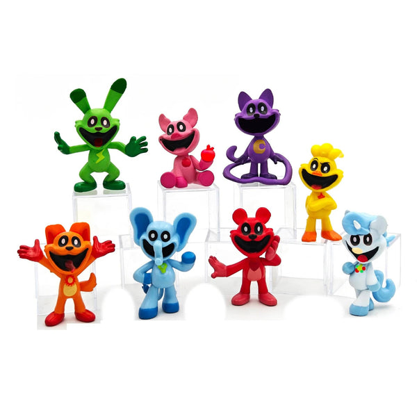 Planet Gates 6-15cm Smiling Critters Figure Smiling Critters Cat Nap Dog Day Catnap Dogday Figures Set Toy Model Toys Children Birthday Gifts