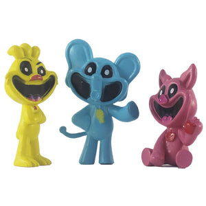 Planet Gates 6-15cm Smiling Critters Figure Smiling Critters Cat Nap Dog Day Catnap Dogday Figures Set Toy Model Toys Children Birthday Gifts