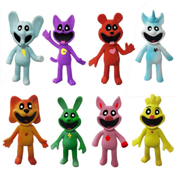 Planet Gates 6-15cm Smiling Critters Figure Smiling Critters Cat Nap Dog Day Catnap Dogday Figures Set Toy Model Toys Children Birthday Gifts