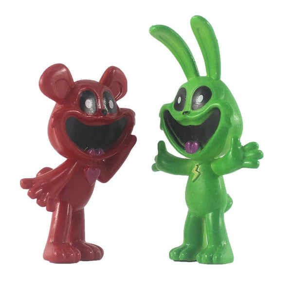Planet Gates 6-15cm Smiling Critters Figure Smiling Critters Cat Nap Dog Day Catnap Dogday Figures Set Toy Model Toys Children Birthday Gifts
